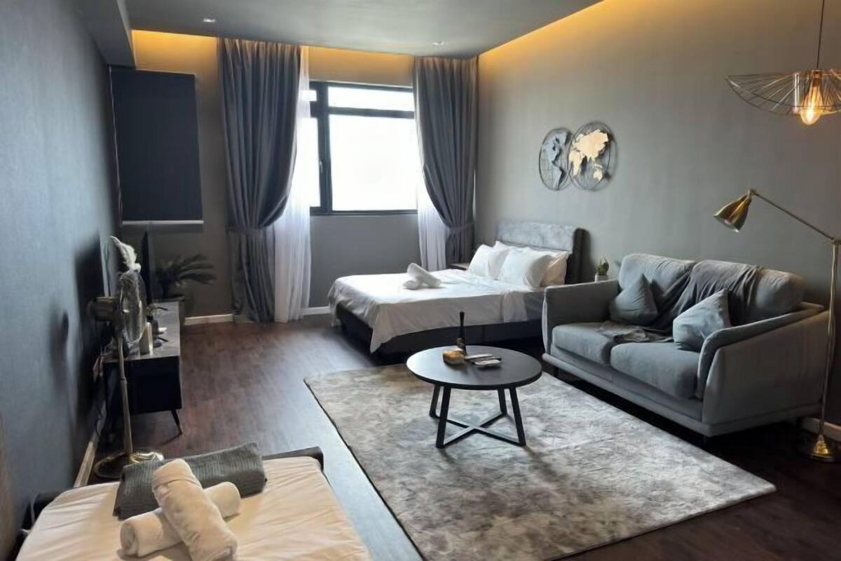 1 phòng ngủ, trang trí khác biệt