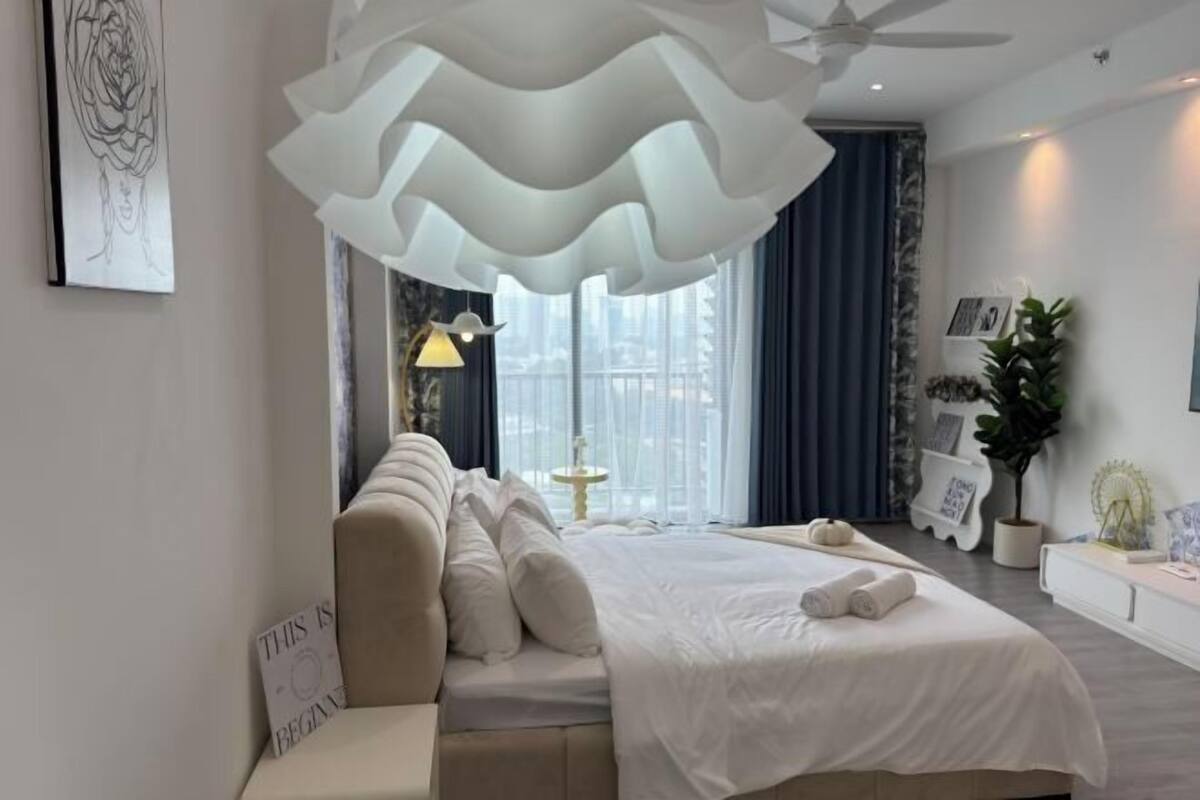 1 phòng ngủ, trang trí khác biệt