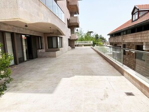 Family Apartment, 2 Bedrooms, Mountain View | Balcony view - One to One Hotel & Apartments (Dhour El Choueir)