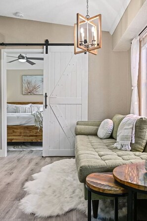 Smart TV, fireplace, books, offices - `Saloma Place` Pet-Friendly! Large yard! Work Space! (Austin)