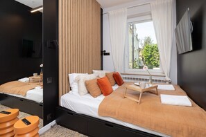 1 Schlafzimmer, Schreibtisch, Bügeleisen/Bügelbrett, WLAN