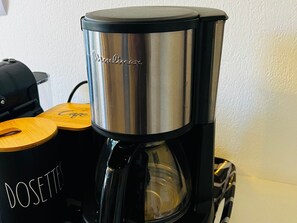 Kaffe og/eller kaffemaskin