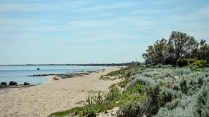Accommodatie ligt op het strand