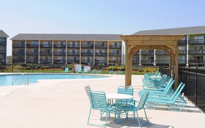 Pool - The Sunny Surf - Top Floor Surf Condo - 2 BRs, 2 BA! (Surf City)