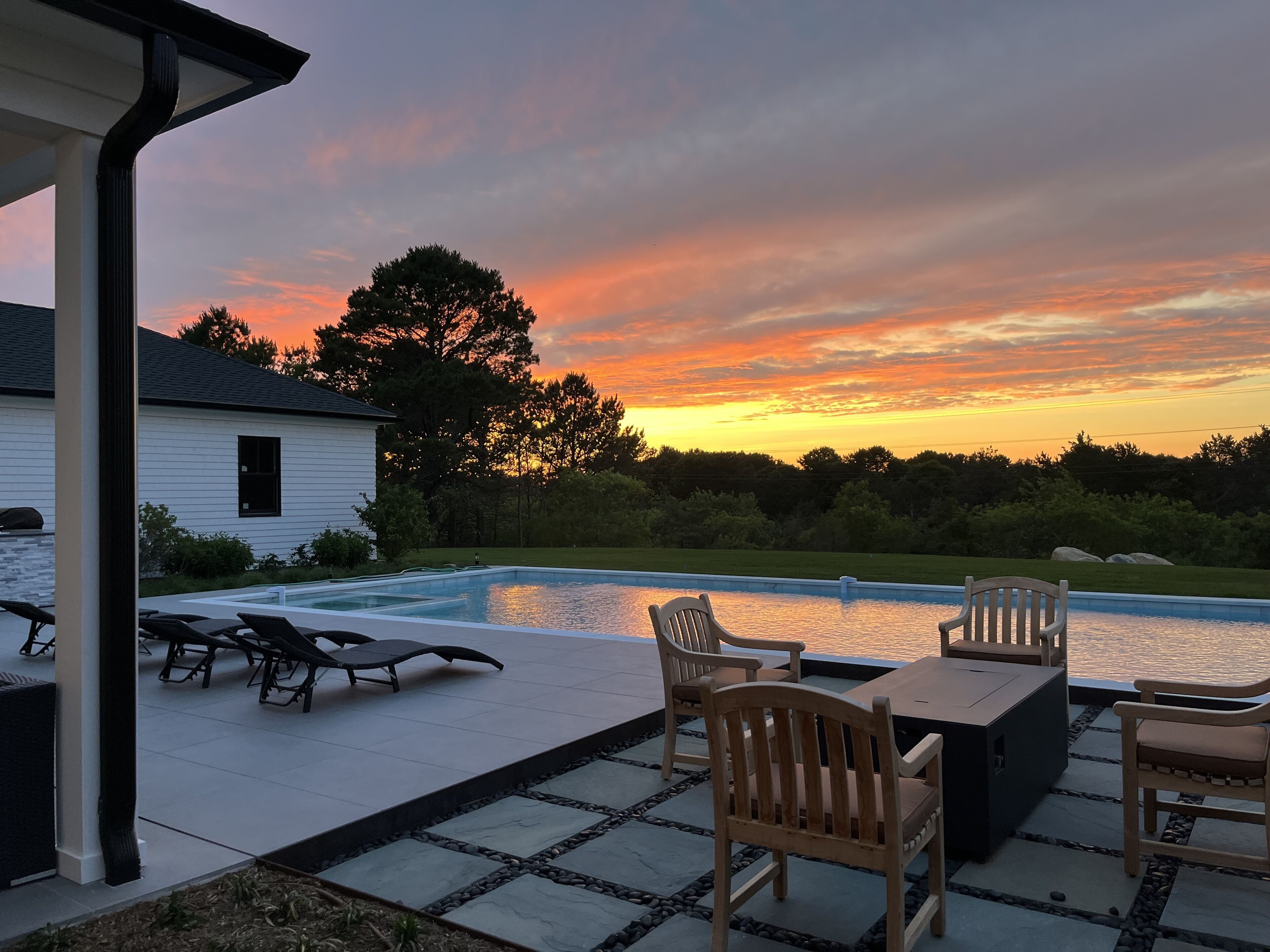 Außenpool, beheizter Pool