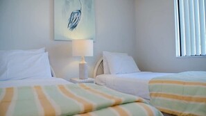 3 bedrooms, iron/ironing board, WiFi, bed sheets