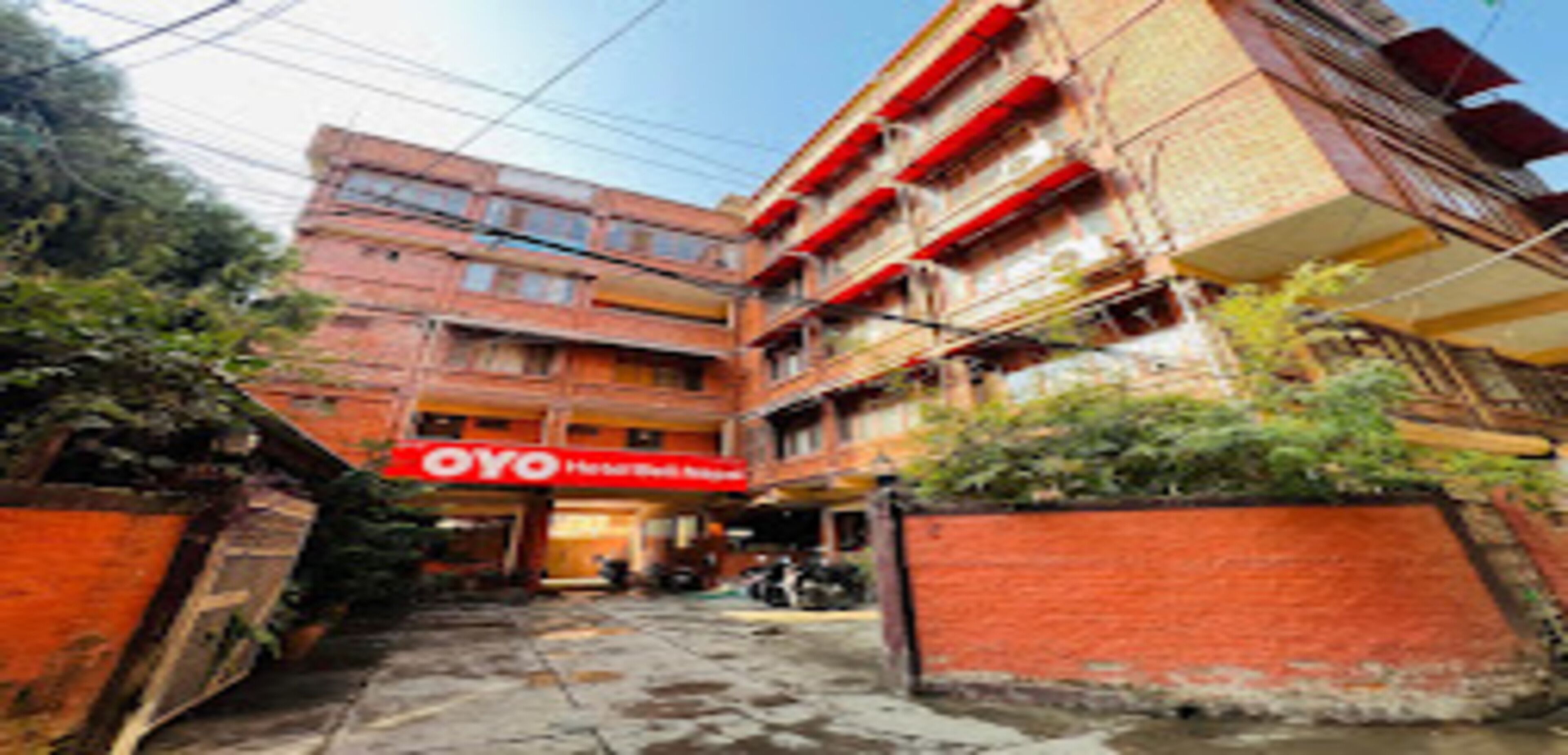 Façade de l’hébergement