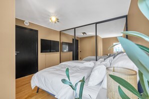 1 soverom, strykejern/-brett, wi-fi og sengetøy