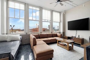 TV, video games, offices