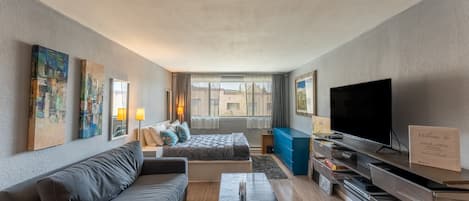 Smart TV, reproductor de DVD, libros y videoteca