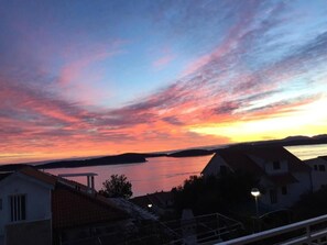 View from property - Sunny Mediterranean Apartment Steps from the Beach (Hvar)