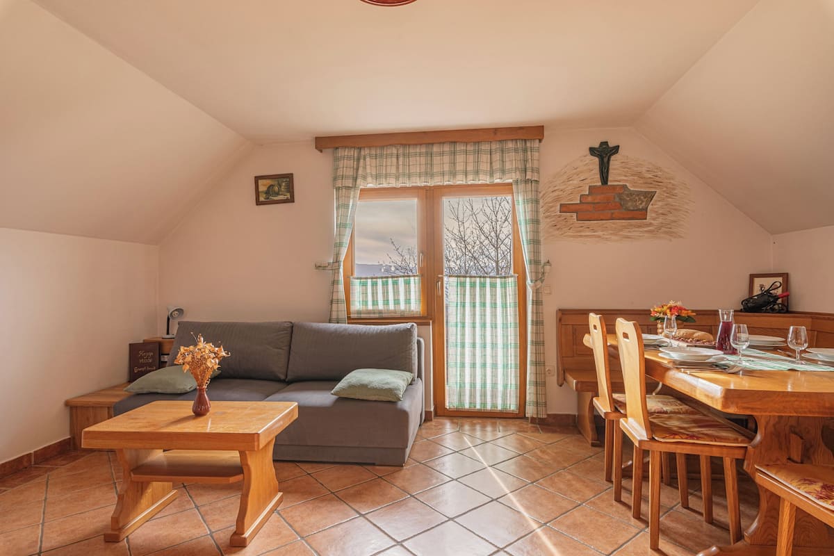 Family Chalet, Multiple Bedrooms, Mountainside (Vineyard Cottage Rataj 1 Hot Tub) | WiFi (free), bed sheets