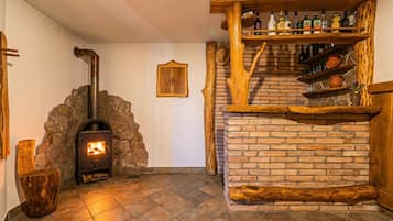 Nhà dành cho gia đình, 2 phòng ngủ, ban công, cạnh núi (Vineyard Chalet Hansel and Gretel) | Nội thất