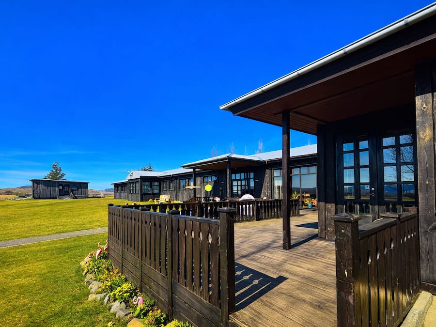 Fachada de la propiedad