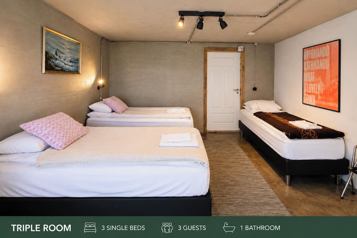 Wifi gratis y ropa de cama