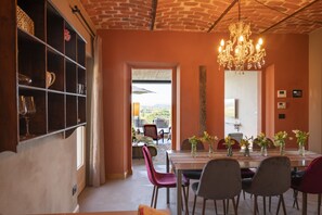 Design Villa | Dining room - Relais Casa Clara (Monteu Roero)