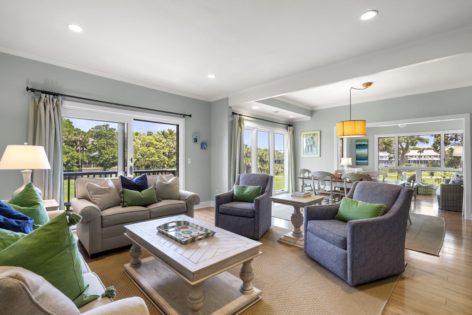 4946 Turtle Point: 3BR & Sunroom, Golf Views, $250 Beach Gear/Bike Credit