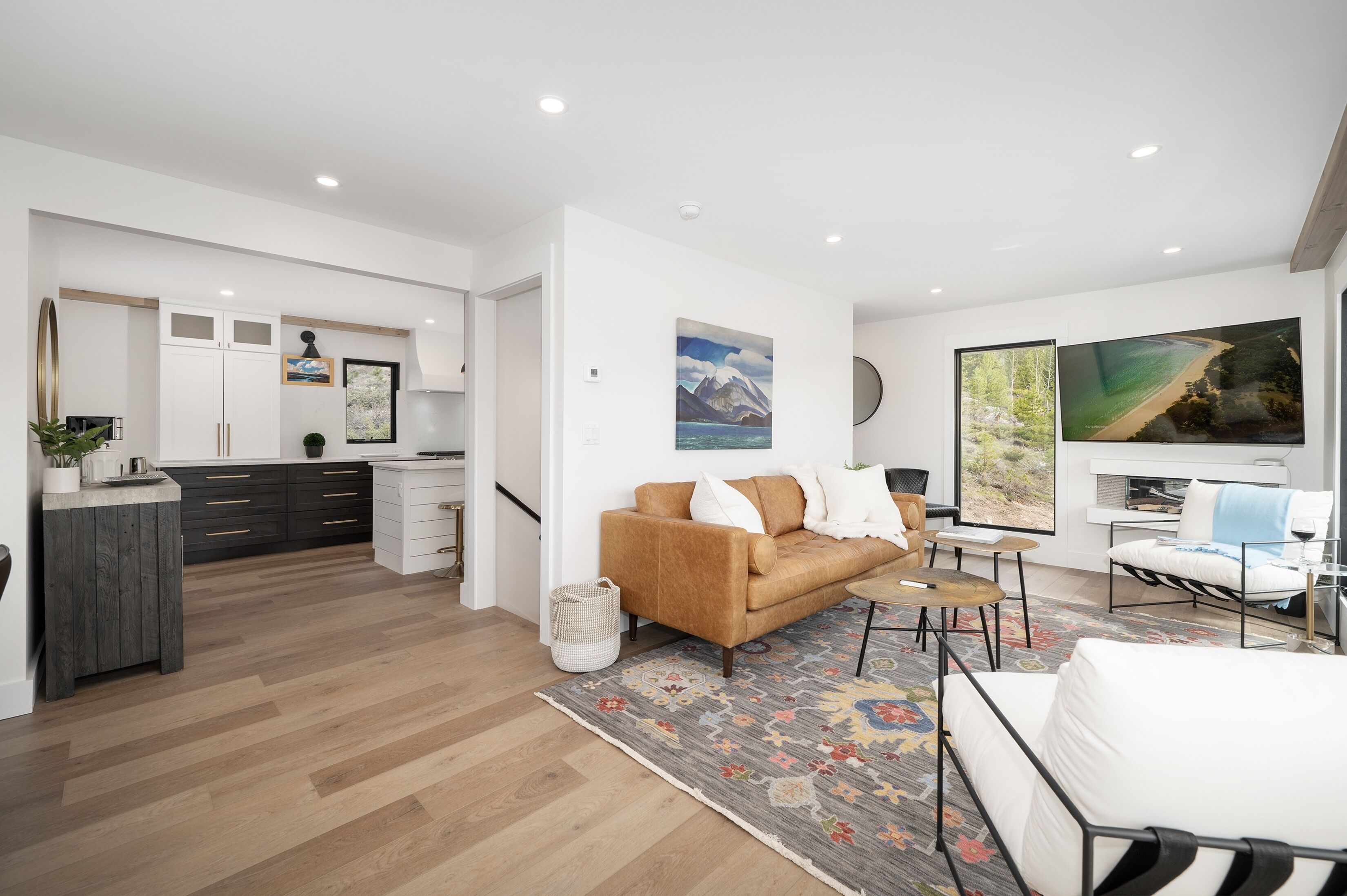 Cabin, 3 Bedrooms | Living area | Smart TV