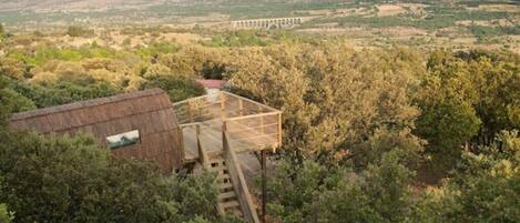 Utsikt fra overnattingsstedet