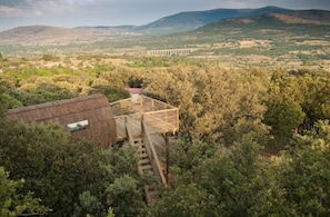 Vue depuis l’hébergement