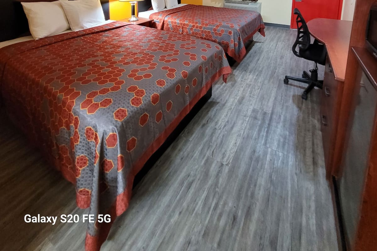 Deluxe kamer, 2 queensize bedden | Gratis wifi, beddengoed