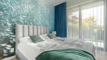 1 Schlafzimmer, Bügeleisen/Bügelbrett, kostenloses WLAN, Bettwäsche