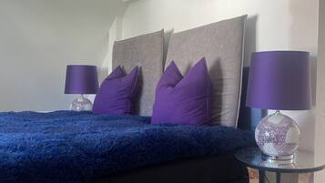 2 dormitorios, tabla de planchar con plancha, wifi y ropa de cama