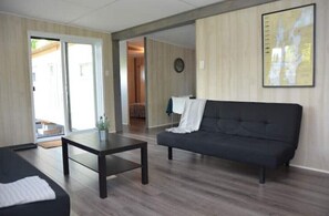 Smart TV, DVD player, books, stereo