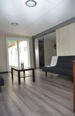 Smart TV, DVD player, books, stereo
