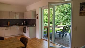 Kühlschrank, Ofen, Herdplatte, Geschirrspüler