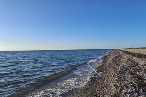 Tæt på stranden