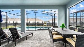 A heated pool - Last Minute Disney! Private Pool, Hot Tub & Themed Bedrooms. Book Now! #87197 (Orlando)