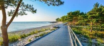 Holiday villa with sauna, right on the beach
