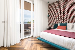 Exclusive-Apartment | 1 Schlafzimmer, Daunenbettdecken, Zimmersafe, Verdunkelungsvorhänge