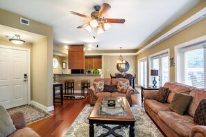 TV connectée, cheminée