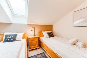 2 bedrooms, travel cot, free WiFi, bed sheets - VYLD: Eagle view mountain view and fireplace (Bad Hindelang)