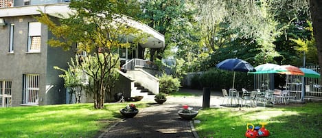 Blick von der Unterkunft