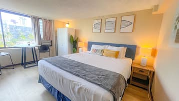 Strykejern/-brett, wi-fi (inkludert) og sengetøy