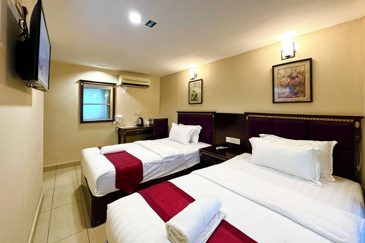 Chambre « Premier », 2 lits une place, vue ville