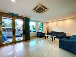 Zona de estar del vestíbulo