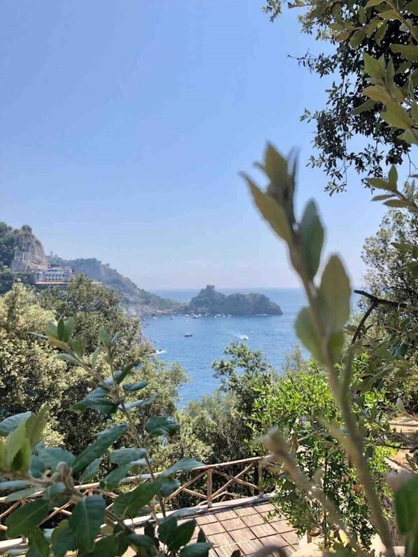 Property grounds - Coastal House on the Amalfi Coast - private parking space (Conca dei Marini)