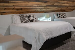 2 habitaciones y ropa de cama 