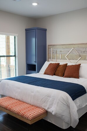 1 室のベッドルーム、ベッドシーツ