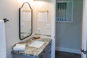 Shower, towels