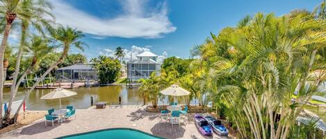 Una piscina climatizada