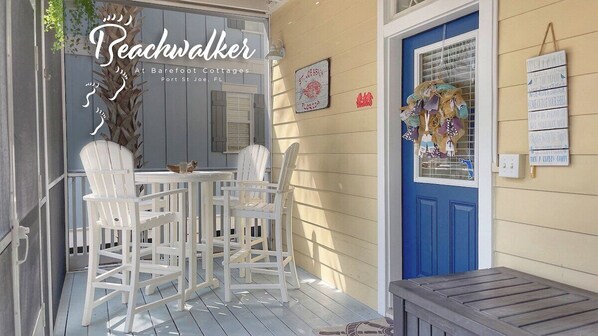 Outdoor dining - Your Independence Day Beach Weekend Starts Here (Port St. Joe)