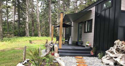 Oceanfront, newly built, modern tiny home with beach access!