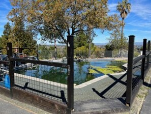 Property grounds - The Cottage at Harwood Farms #3462124. Also see the Bunkhouse VRBO # 4546130. (Los Gatos)