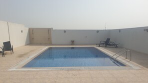 Pool - 1 Bedroom Apartment Rental Unit With Pool in Dubai Land Residence Complex  (Dubai)