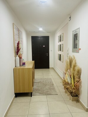 Lobby - 1 Bedroom Apartment Rental Unit With Pool in Dubai Land Residence Complex  (Dubai)